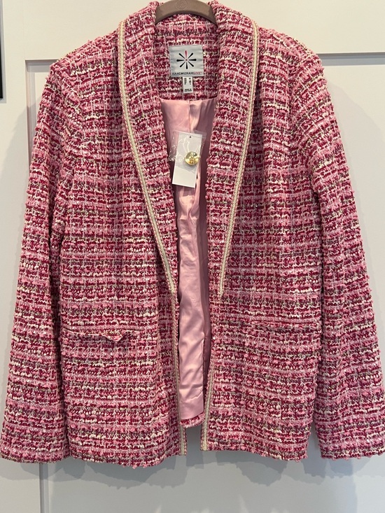 Isaac Mizrahi Jackets & Blazers - NWT Isaac Mizrahi pink jacket